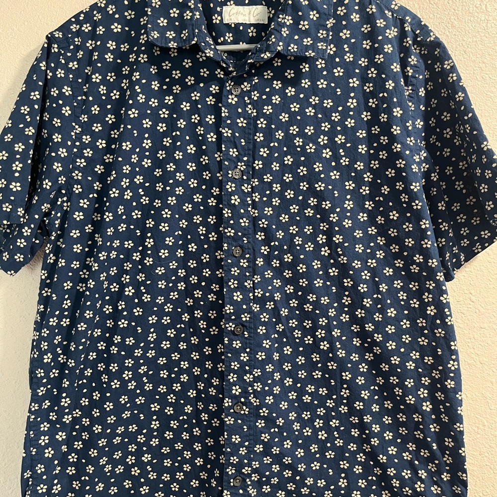 Short sleeve button down